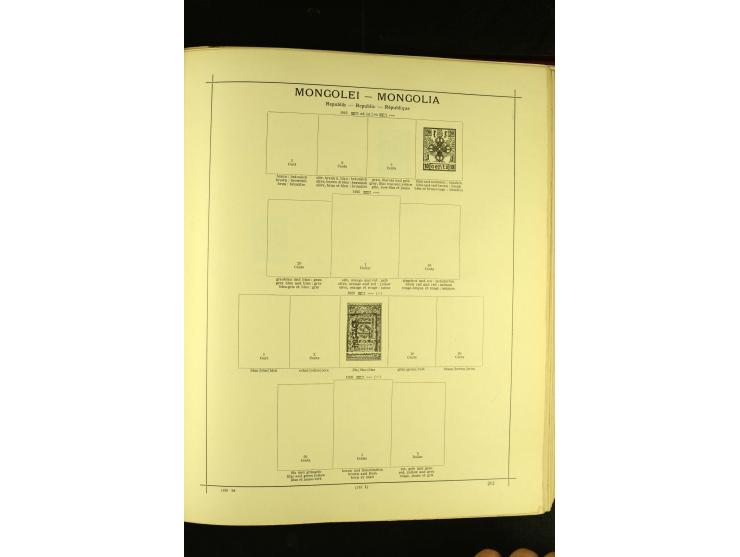 1875/1972 (ca.), ungebrauchte und gestempelte Sammlung mit besseren Ausgaben in 2 Schaubek-Alben
