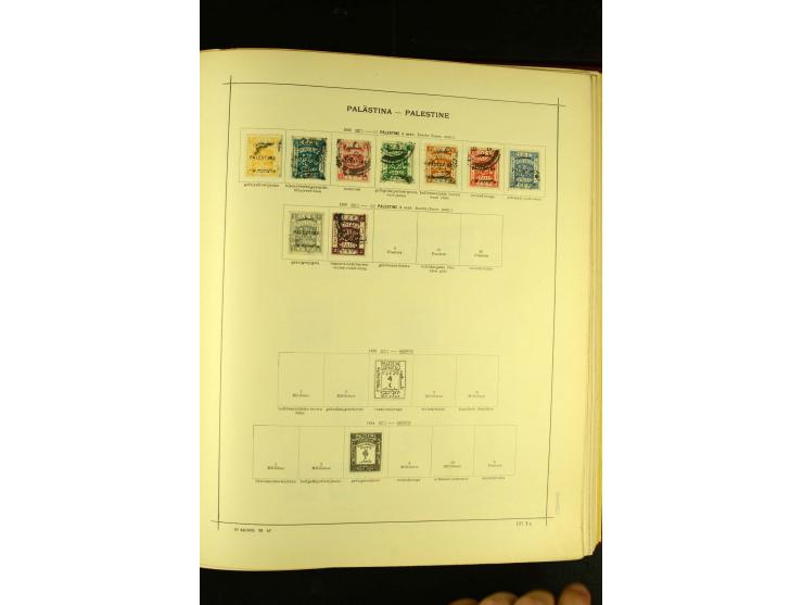 1875/1972 (ca.), ungebrauchte und gestempelte Sammlung mit besseren Ausgaben in 2 Schaubek-Alben