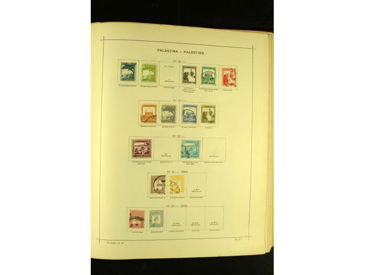 1875/1972 (ca.), ungebrauchte und gestempelte Sammlung mit besseren Ausgaben in 2 Schaubek-Alben