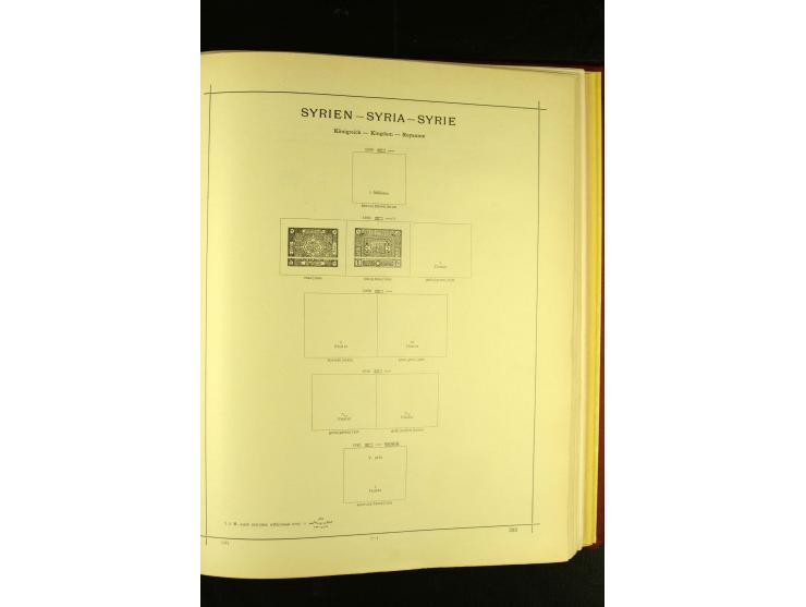 1875/1972 (ca.), ungebrauchte und gestempelte Sammlung mit besseren Ausgaben in 2 Schaubek-Alben