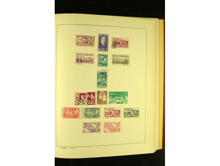 1875/1972 (ca.), ungebrauchte und gestempelte Sammlung mit besseren Ausgaben in 2 Schaubek-Alben