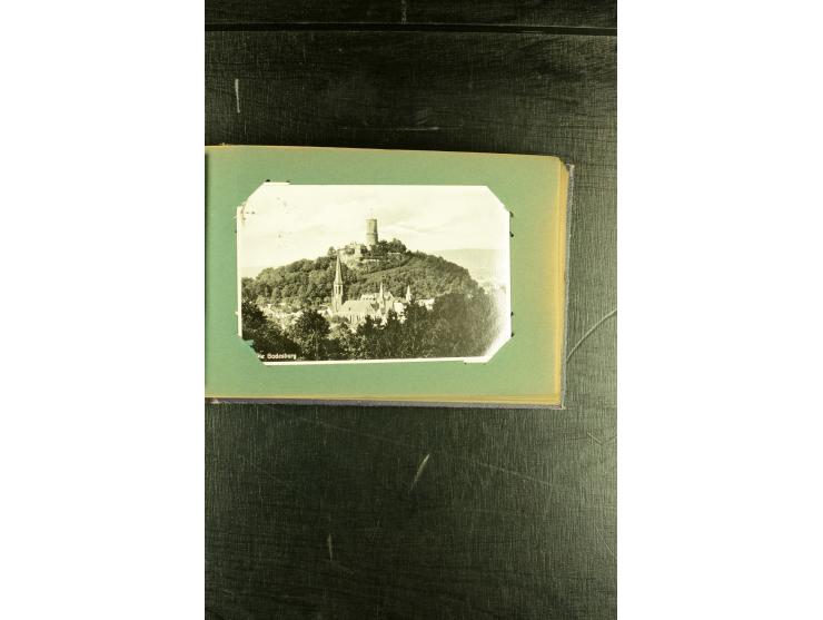1900/20 (ca.), über 90 meist gelaufene Ansichtskarten, hauptsächlich Deutschland, dabei 