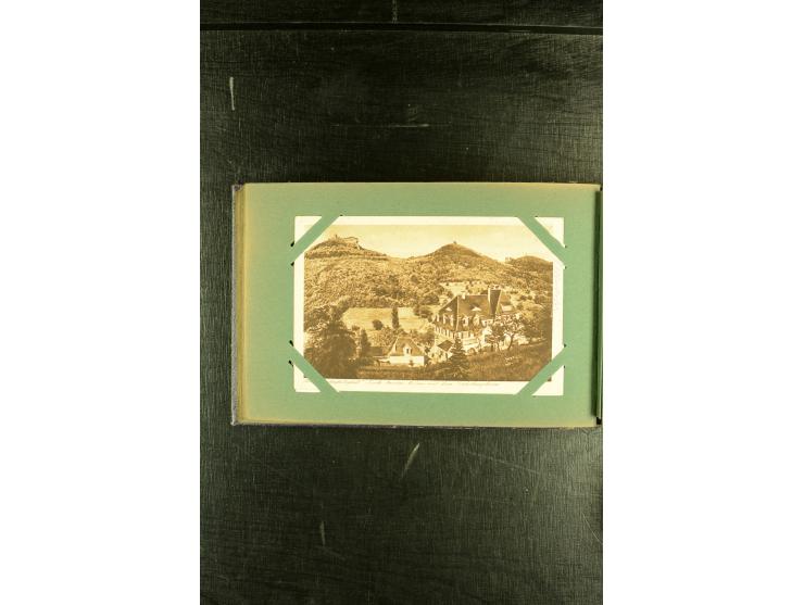 1900/20 (ca.), über 90 meist gelaufene Ansichtskarten, hauptsächlich Deutschland, dabei 