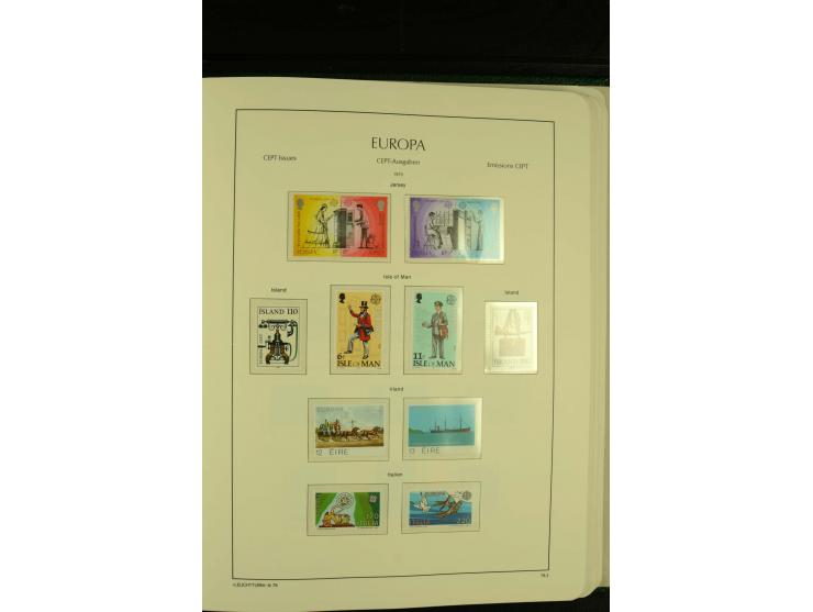 1949/86, postfrische kpl. Sammlung mit einigen wenigen ungebrauchten in 2 Leuchtturm-Alben