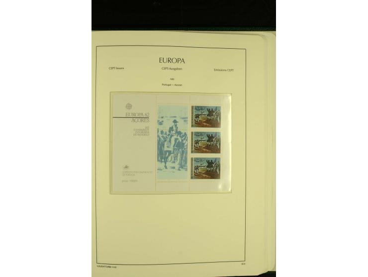 1949/86, postfrische kpl. Sammlung mit einigen wenigen ungebrauchten in 2 Leuchtturm-Alben