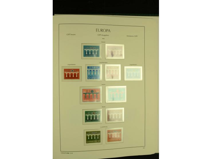 1949/86, postfrische kpl. Sammlung mit einigen wenigen ungebrauchten in 2 Leuchtturm-Alben