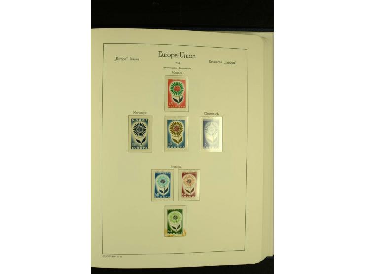 1949/86, postfrische kpl. Sammlung mit einigen wenigen ungebrauchten in 2 Leuchtturm-Alben