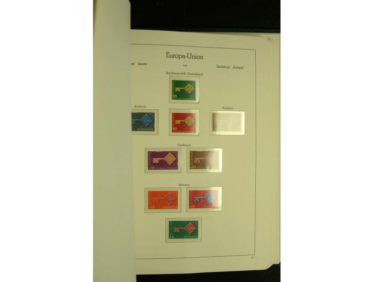 1949/86, postfrische kpl. Sammlung mit einigen wenigen ungebrauchten in 2 Leuchtturm-Alben