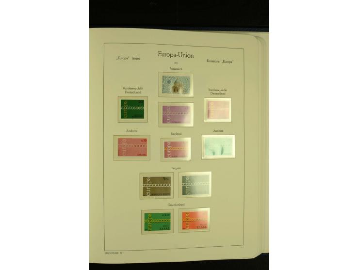 1949/86, postfrische kpl. Sammlung mit einigen wenigen ungebrauchten in 2 Leuchtturm-Alben