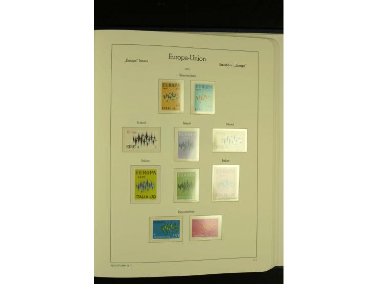 1949/86, postfrische kpl. Sammlung mit einigen wenigen ungebrauchten in 2 Leuchtturm-Alben