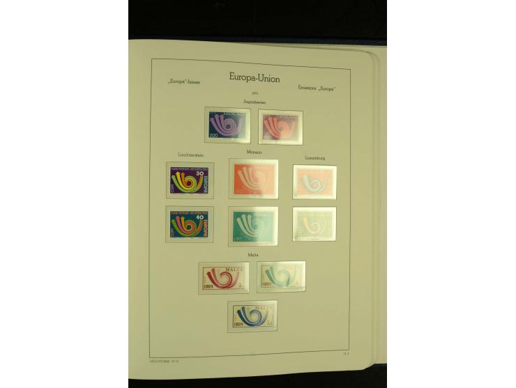 1949/86, postfrische kpl. Sammlung mit einigen wenigen ungebrauchten in 2 Leuchtturm-Alben