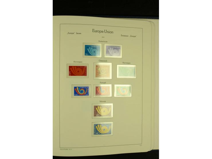 1949/86, postfrische kpl. Sammlung mit einigen wenigen ungebrauchten in 2 Leuchtturm-Alben