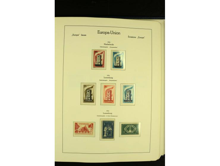 1949/86, postfrische kpl. Sammlung mit einigen wenigen ungebrauchten in 2 Leuchtturm-Alben