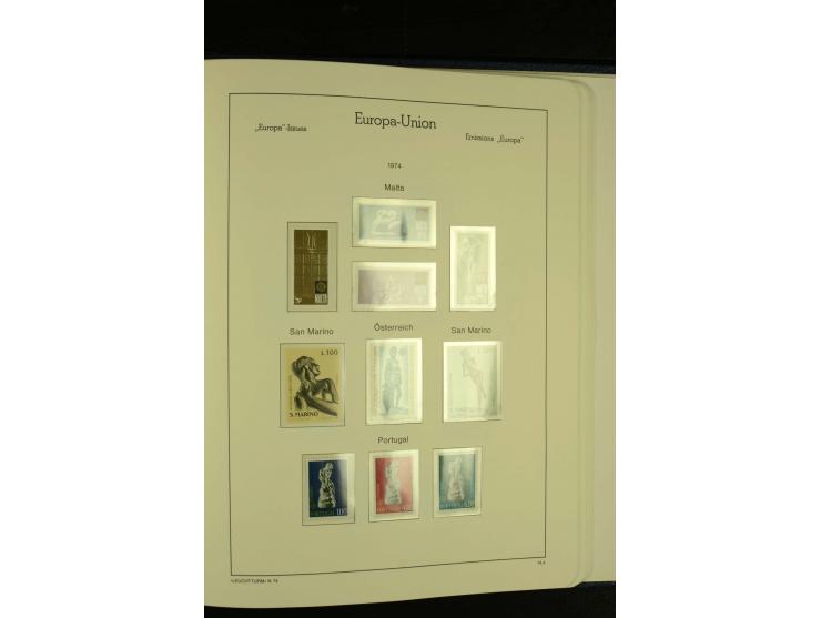 1949/86, postfrische kpl. Sammlung mit einigen wenigen ungebrauchten in 2 Leuchtturm-Alben
