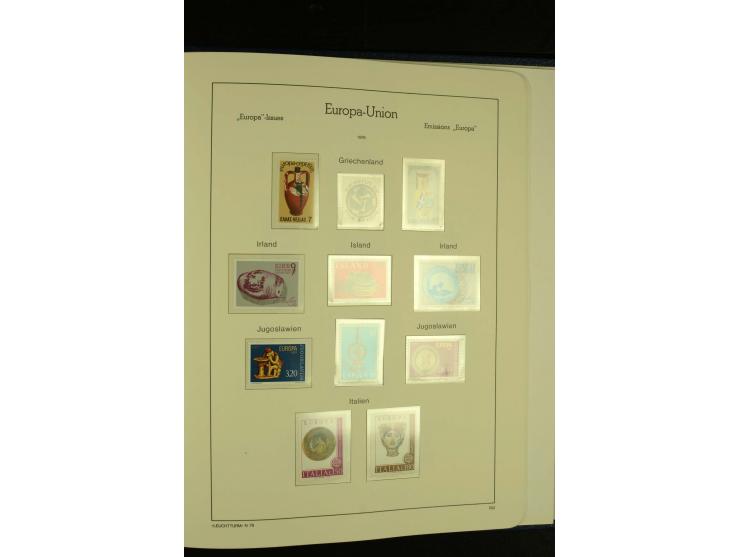 1949/86, postfrische kpl. Sammlung mit einigen wenigen ungebrauchten in 2 Leuchtturm-Alben