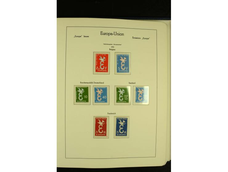 1949/86, postfrische kpl. Sammlung mit einigen wenigen ungebrauchten in 2 Leuchtturm-Alben