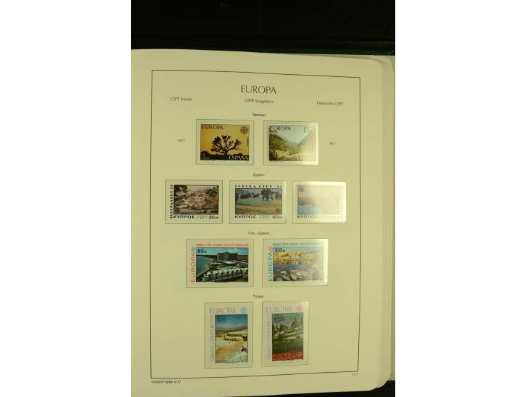 1949/86, postfrische kpl. Sammlung mit einigen wenigen ungebrauchten in 2 Leuchtturm-Alben