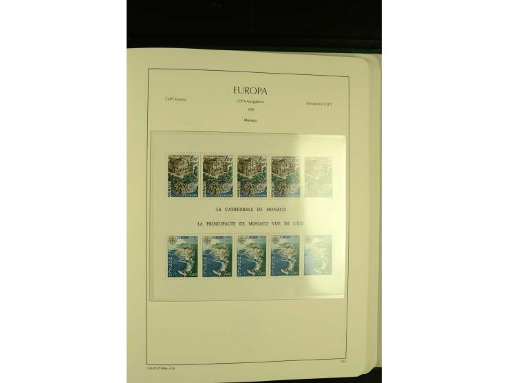 1949/86, postfrische kpl. Sammlung mit einigen wenigen ungebrauchten in 2 Leuchtturm-Alben
