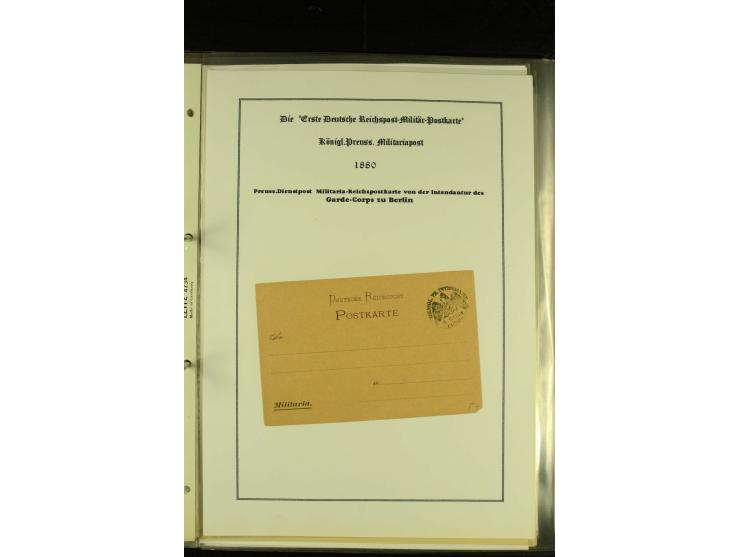 1909/1940 (ca.), umfangreiche Sammlung ab Pionierpost mit vielen verschiedenen Flügen, SST, Sonderkarten, Vignetten (teils lo