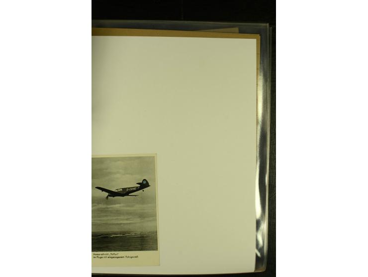 1909/1940 (ca.), Sammlung "Junkers-Werke" mit ca. 45 meist ungebrauchten Ansichts- und Werbekarten mit vielen verschiedenen A