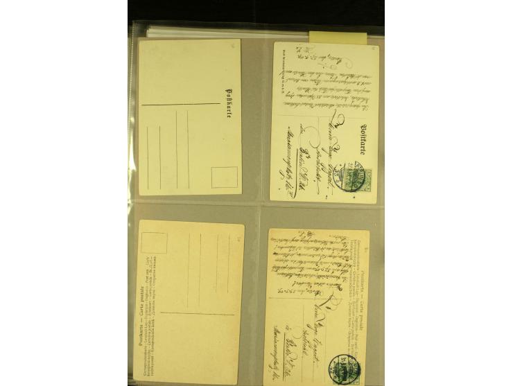1912/1940 (ca.), interessante Sammlung "Berliner Flughäfen" mit entsprechenden Aufgabe-Stempeln, Flugpostbelegen von und nach