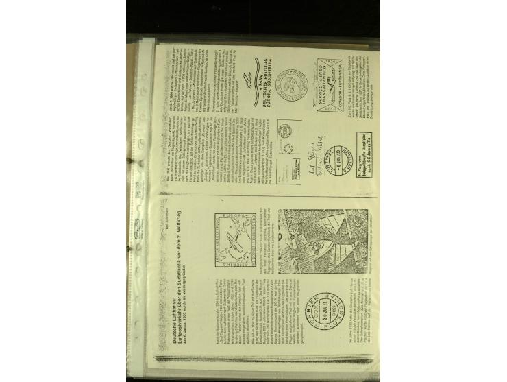 1925/1940 (ca.), umfangreiche Sammlung "Flugpostlinen aus Aller Welt" inkl. dt. Katapultpost mit ca. 190 Briefen und Karten, 