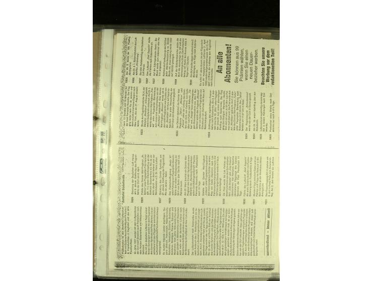 1925/1940 (ca.), umfangreiche Sammlung "Flugpostlinen aus Aller Welt" inkl. dt. Katapultpost mit ca. 190 Briefen und Karten, 