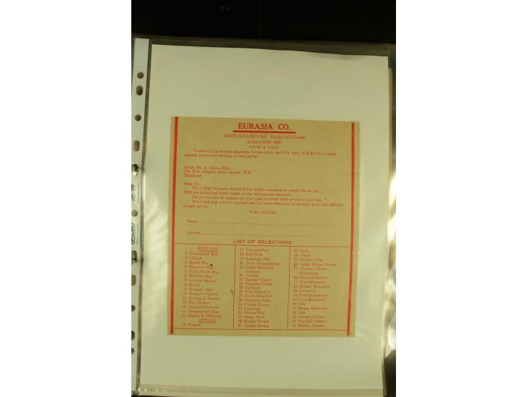 1925/1940 (ca.), umfangreiche Sammlung "Flugpostlinen aus Aller Welt" inkl. dt. Katapultpost mit ca. 190 Briefen und Karten, 