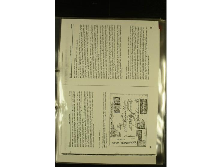1925/1940 (ca.), umfangreiche Sammlung "Flugpostlinen aus Aller Welt" inkl. dt. Katapultpost mit ca. 190 Briefen und Karten, 