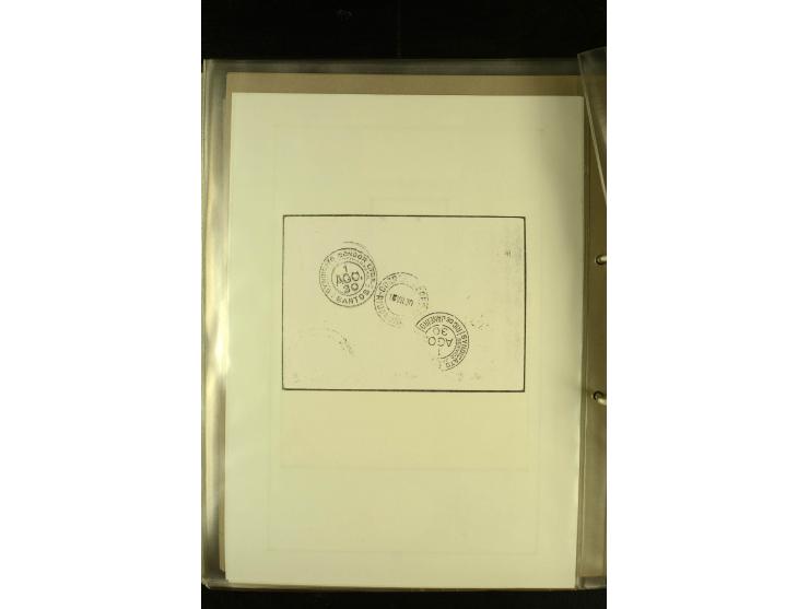1925/1940 (ca.), umfangreiche Sammlung "Flugpostlinen aus Aller Welt" inkl. dt. Katapultpost mit ca. 190 Briefen und Karten, 