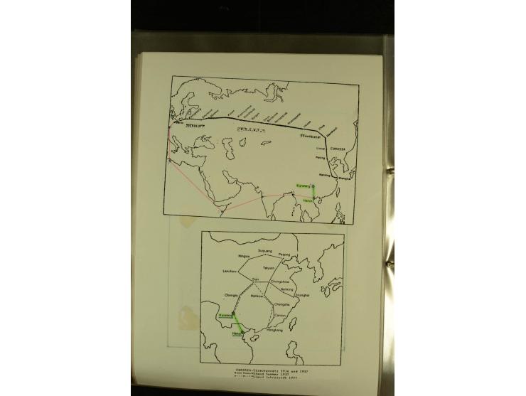 1925/1940 (ca.), umfangreiche Sammlung "Flugpostlinen aus Aller Welt" inkl. dt. Katapultpost mit ca. 190 Briefen und Karten, 