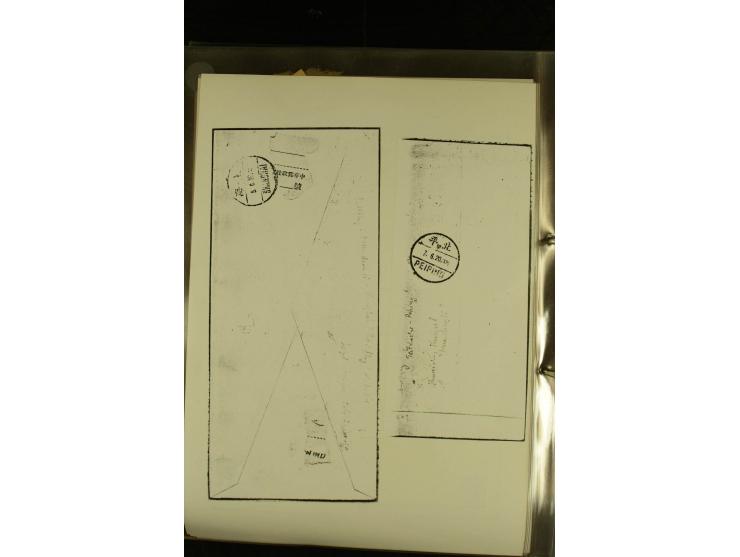 1925/1940 (ca.), umfangreiche Sammlung "Flugpostlinen aus Aller Welt" inkl. dt. Katapultpost mit ca. 190 Briefen und Karten, 