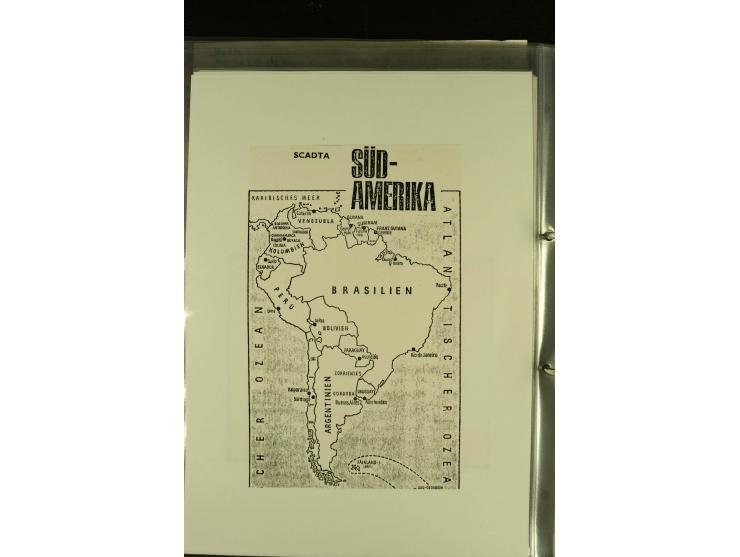 1920/1939, umfangreiche Sammlung mit ca. 170 Briefen und Karten auf selbstgefertigten Albenblätttern mit Beschriftung, dabei 
