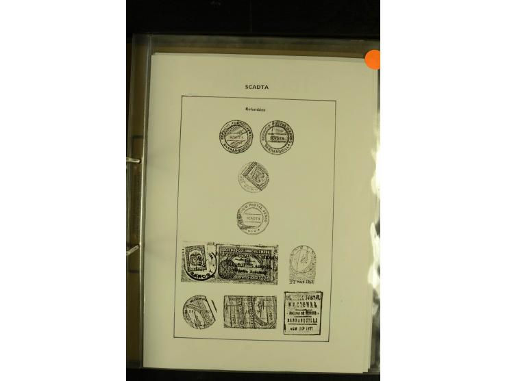 1920/1939, umfangreiche Sammlung mit ca. 170 Briefen und Karten auf selbstgefertigten Albenblätttern mit Beschriftung, dabei 