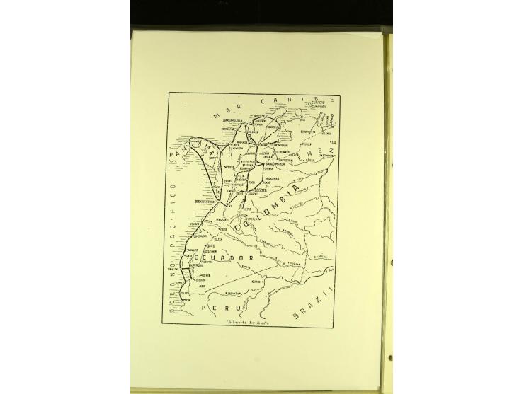 1920/1939, umfangreiche Sammlung mit ca. 170 Briefen und Karten auf selbstgefertigten Albenblätttern mit Beschriftung, dabei 