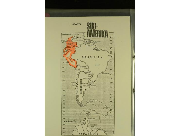 1920/1939, umfangreiche Sammlung mit ca. 170 Briefen und Karten auf selbstgefertigten Albenblätttern mit Beschriftung, dabei 