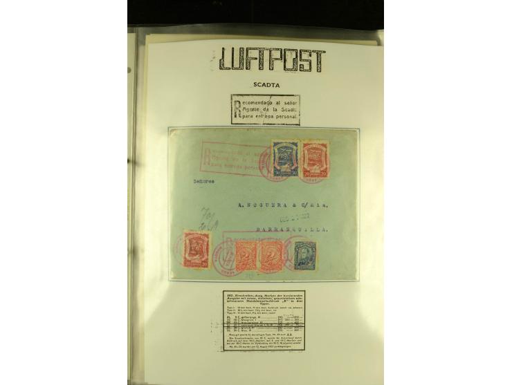 1920/1923, umfangreiche, meist ungebrauchte und gestempelte Sammlung mit u.a. Mi.-Nr. 27 gestempelt (oben mit kleinem Einriss