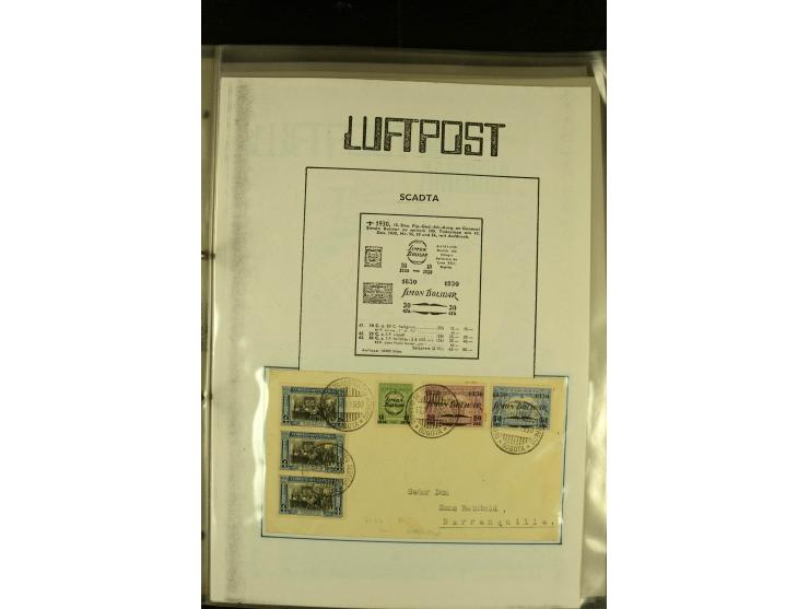 1920/1923, umfangreiche, meist ungebrauchte und gestempelte Sammlung mit u.a. Mi.-Nr. 27 gestempelt (oben mit kleinem Einriss