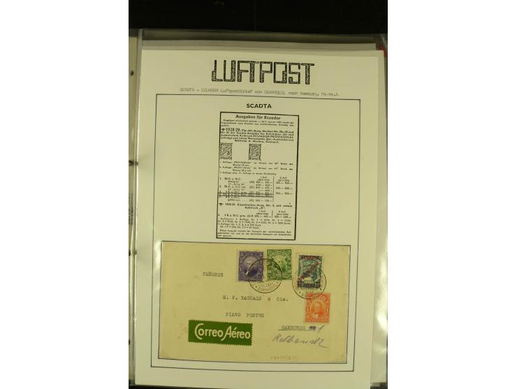 1920/1923, umfangreiche, meist ungebrauchte und gestempelte Sammlung mit u.a. Mi.-Nr. 27 gestempelt (oben mit kleinem Einriss