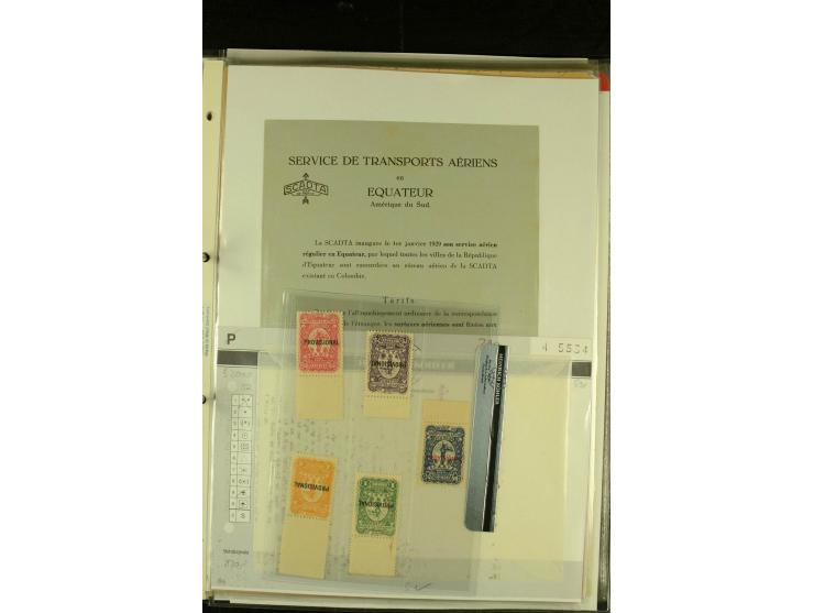 1920/1923, umfangreiche, meist ungebrauchte und gestempelte Sammlung mit u.a. Mi.-Nr. 27 gestempelt (oben mit kleinem Einriss