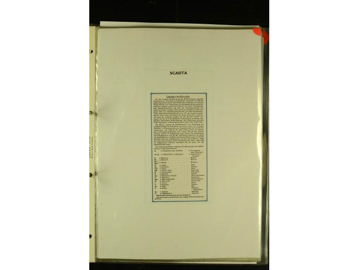 1920/1923, umfangreiche, meist ungebrauchte und gestempelte Sammlung mit u.a. Mi.-Nr. 27 gestempelt (oben mit kleinem Einriss