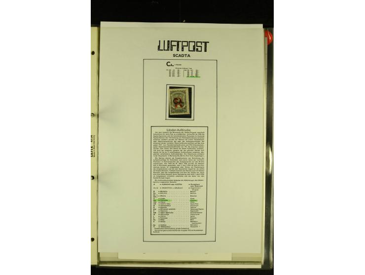 1920/1923, umfangreiche, meist ungebrauchte und gestempelte Sammlung mit u.a. Mi.-Nr. 27 gestempelt (oben mit kleinem Einriss