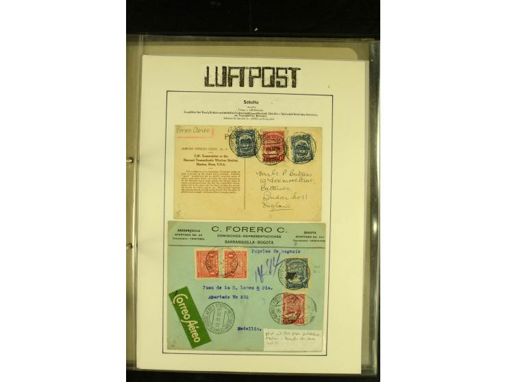 1920/1923, umfangreiche, meist ungebrauchte und gestempelte Sammlung mit u.a. Mi.-Nr. 27 gestempelt (oben mit kleinem Einriss