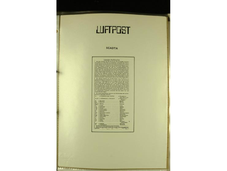 1920/1923, umfangreiche, meist ungebrauchte und gestempelte Sammlung mit u.a. Mi.-Nr. 27 gestempelt (oben mit kleinem Einriss
