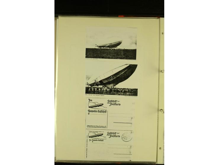 1912/1939, Sammlung mit ca. 60 Briefen und Karten inkl. Rhein-Main mit einigen besseren Frankaturen, interessanten Fahrten un