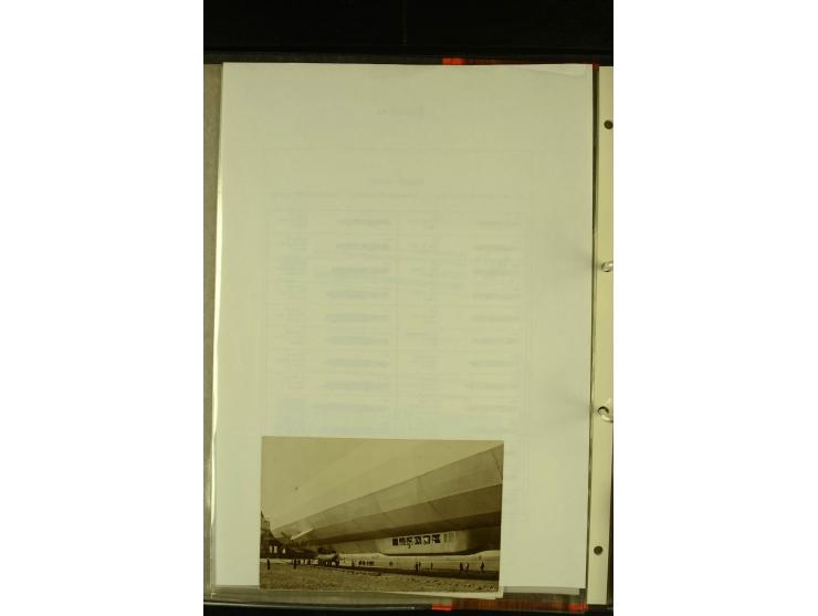 1912/1939, Sammlung mit ca. 60 Briefen und Karten inkl. Rhein-Main mit einigen besseren Frankaturen, interessanten Fahrten un
