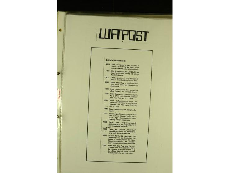 1912/1939, Sammlung mit ca. 60 Briefen und Karten inkl. Rhein-Main mit einigen besseren Frankaturen, interessanten Fahrten un