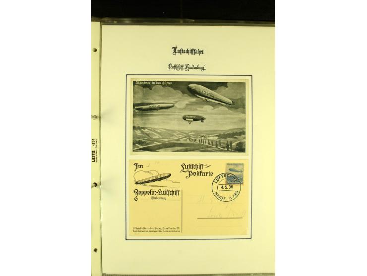 1912/1939, Sammlung mit ca. 60 Briefen und Karten inkl. Rhein-Main mit einigen besseren Frankaturen, interessanten Fahrten un