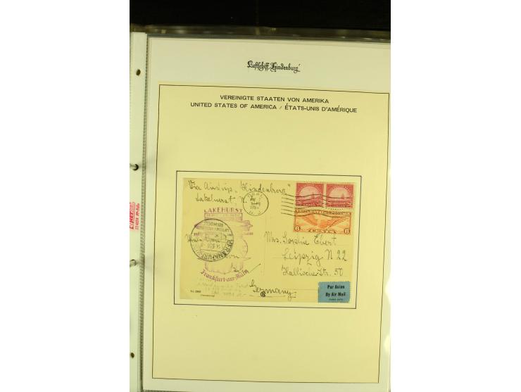 1912/1939, Sammlung mit ca. 60 Briefen und Karten inkl. Rhein-Main mit einigen besseren Frankaturen, interessanten Fahrten un