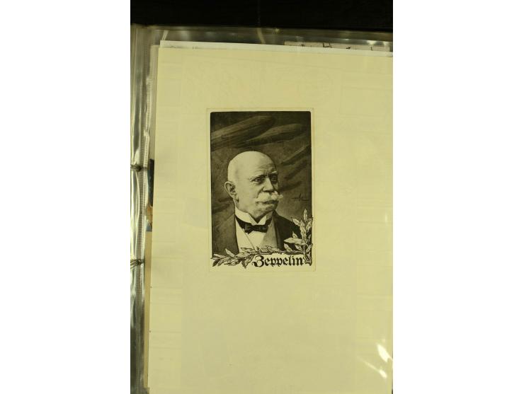 1912/1939, Sammlung mit ca. 60 Briefen und Karten inkl. Rhein-Main mit einigen besseren Frankaturen, interessanten Fahrten un